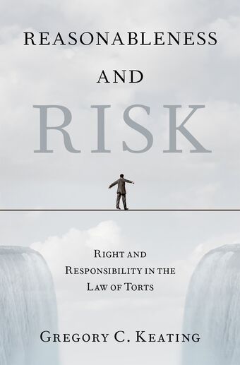 Reasonableness and Risk Right and Responsibility in the Law of Torts book cover