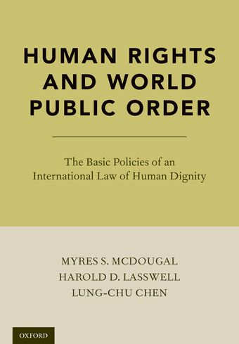 Human Rights and World Public Order book cover