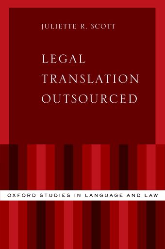 Legal Translation Outsourced book cover