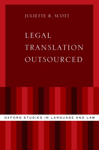 Legal Translation Outsourced book cover