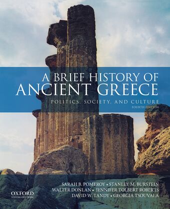 A Brief History of Ancient Greece book cover