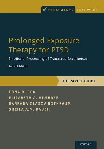 Prolonged Exposure Therapy for PTSD book cover