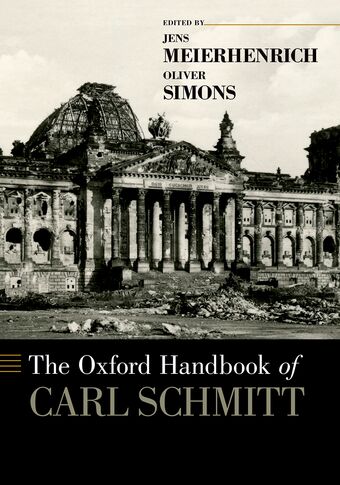 The Oxford Handbook of Carl Schmitt book cover