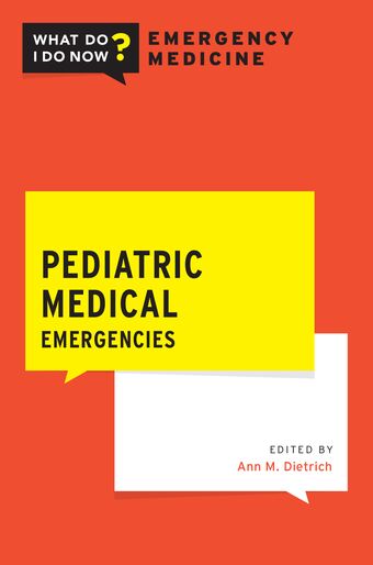 Pediatric Medical Emergencies book cover