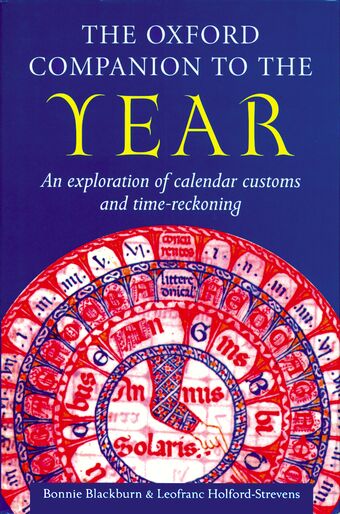 The Oxford Companion to the Year book cover