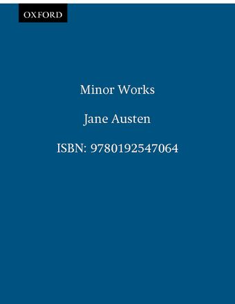Minor Works book cover