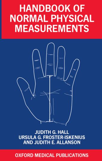 Handbook of Normal Physical Measurements book cover