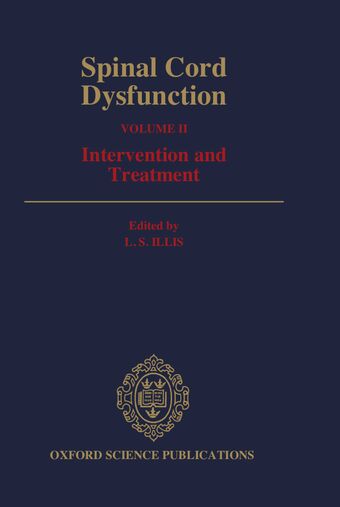 Spinal Cord Dysfunction, Volume II book cover