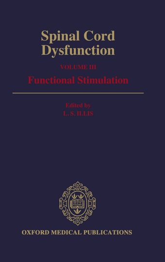 Spinal Cord Dysfunction, Volume III book cover