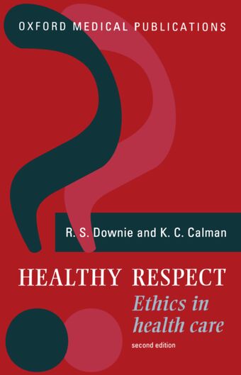 Healthy Respect book cover