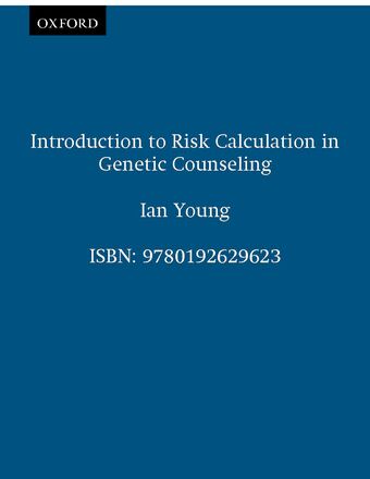 Introduction to Risk Calculation in Genetic Counselling book cover
