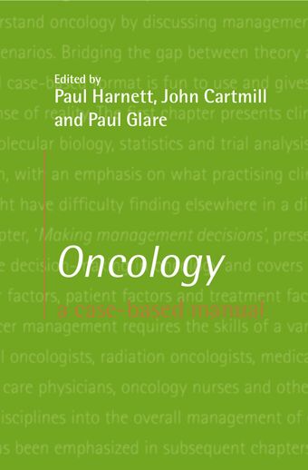 Oncology book cover