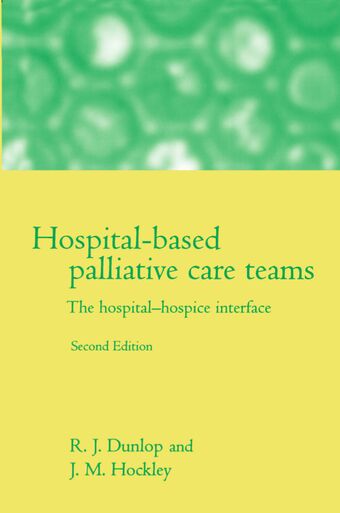 Hospital-based Palliative Care Teams book cover