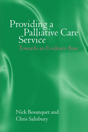 Providing Palliative Care Services book cover