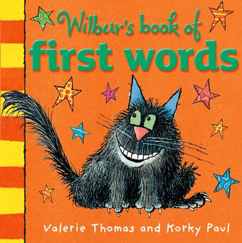 Wilbur's First Words Board Book book cover