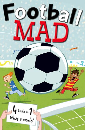 Football Mad 4-in-1 book cover