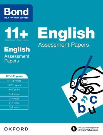 Bond 11 English Assessment Papers 12 to 13 book cover