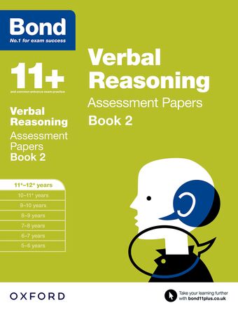 Bond 11 Verbal Reasoning Assessment Papers 11 to 12 Book 2 book cover