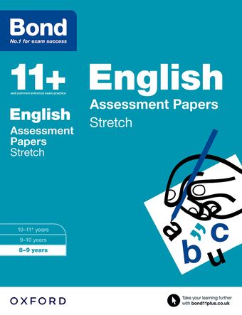 Bond 11 English Stretch Practice 8 to 9 book cover