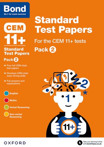 Bond 11 Practice Test for CEM 11 Pack 2 book cover