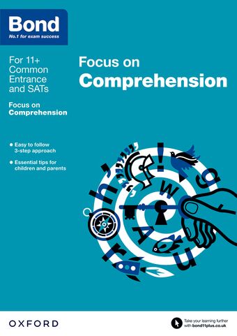 Bond 11 English Focus on Comprehension 9 to 11 book cover