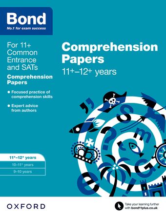 Bond 11+ English Comprehension Papers 11+ to 12 Years book cover