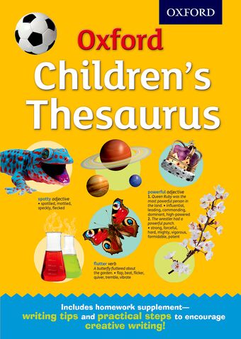 Oxford Childrens Thesaurus book cover