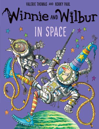 Winnie and Wilbur in Space book cover