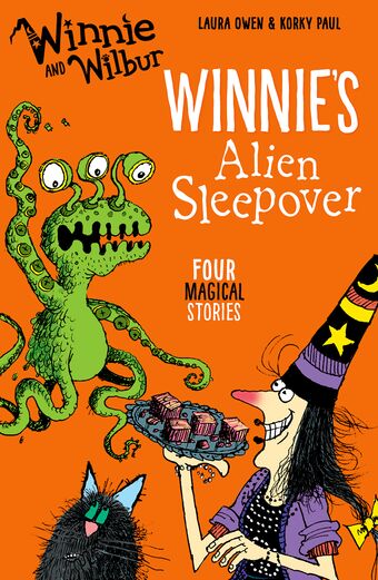 Winnie and Wilbur: Winnie's Alien Sleepover book cover