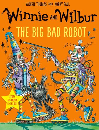 Winnie and Wilbur: The Big Bad Robot book cover