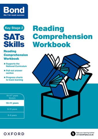 Bond SATs Skills: Reading Comprehension Workbook 10-11 Years book cover