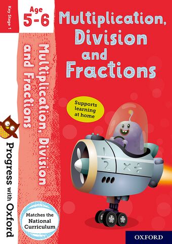 Progress with Oxford Fractions, Multiplication and Division Age 5-6 book cover