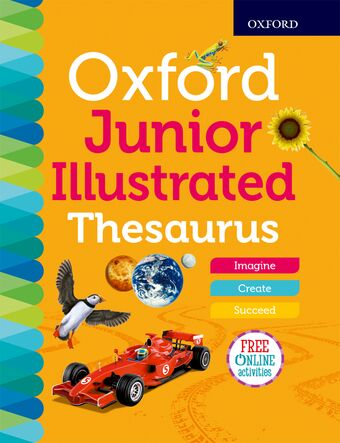 Oxford Junior Illustrated Thesaurus book cover