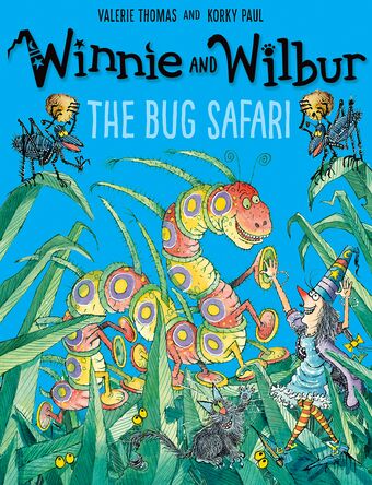 Winnie and Wilbur: The Bug Safari pb book cover