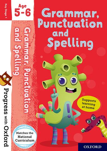 Progress with Oxford: Grammar, Punctuation and Spelling Age 5-6 book cover