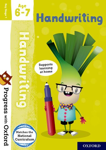 Progress with Oxford: Handwriting Age 6-7 book cover
