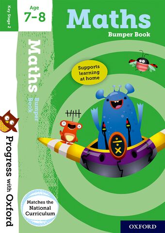 Progress with Oxford: Maths Age 7-8 book cover