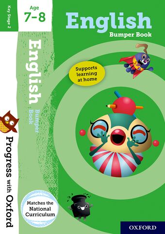 Progress with Oxford: English Age 7-8 book cover
