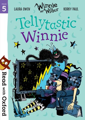 Read with Oxford: Stage 5: Winnie and Wilbur: Tellytastic Winnie book cover