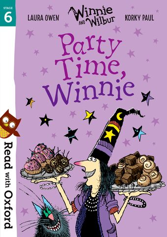 Read with Oxford: Stage 6: Winnie and Wilbur: Party Time, Winnie book cover