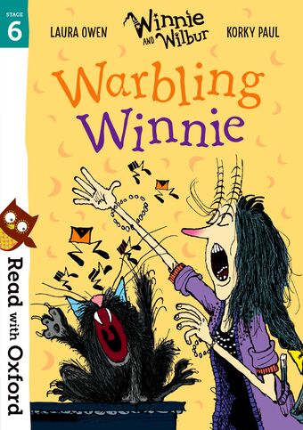 Read with Oxford: Stage 6: Winnie and Wilbur: Warbling Winnie book cover
