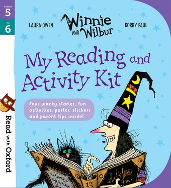 Read with Oxford: Stages 5-6. My Winnie and Wilbur Reading and Activity Kit book cover