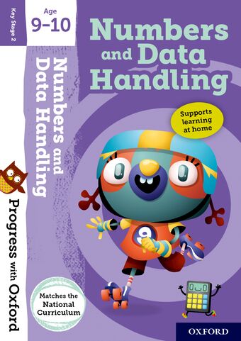 Progress with Oxford:: Numbers and Data Handling Age 9-10 book cover