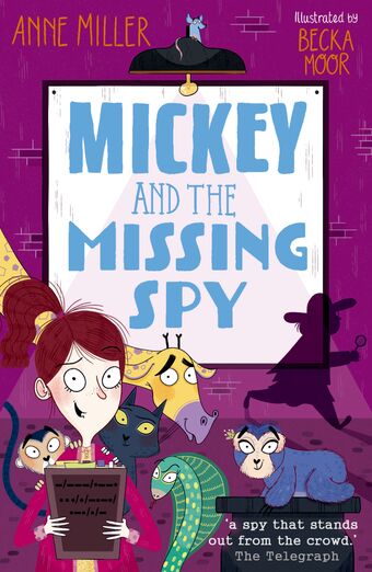 Mickey and the Missing Spy book cover