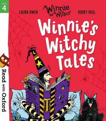 Read with Oxford: Stage 4. Winnie and Wilbur: Winnie's Witchy Tales book cover