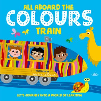 All Aboard the Colours Train book cover