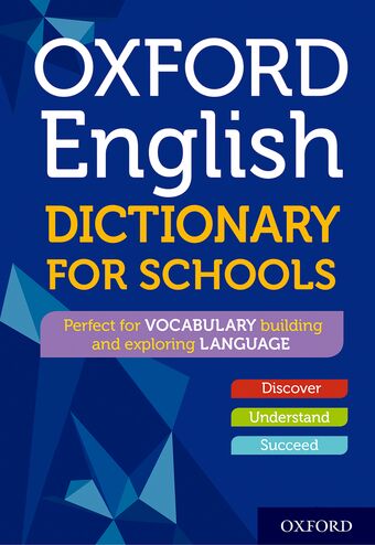 Oxford English Dictionary for Schools book cover