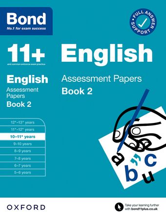 Bond 11+ English Assessment Papers 10-11 Years Book 2 book cover