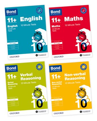 Bond 10 Minute Tests 10-11+ years Pack book cover
