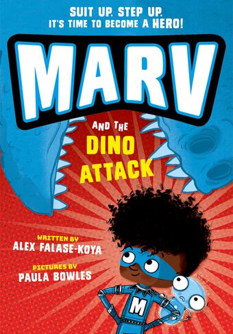 Marv and the Dino Attack book cover